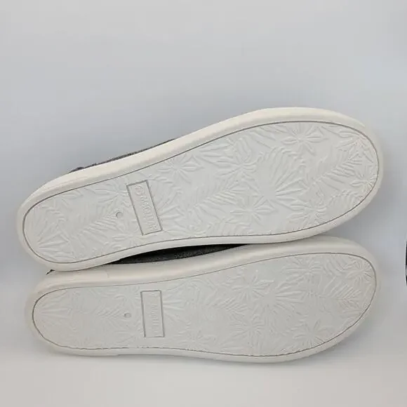 Magellan Outdoors Casual Shoes Womens 9B Gray Canvas Lace Up Comfort Sneaker - Picture 7 of 8